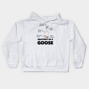 Anatomy of a Goose Kids Hoodie